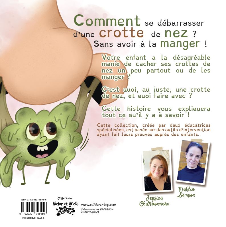 Comment se débarrasser d’une crotte de nez ? Sans avoir à la manger !