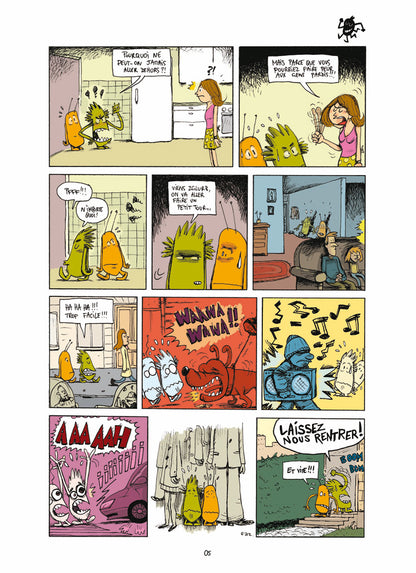 Lili et Crok le monstre - Tome 1 Même pas peur