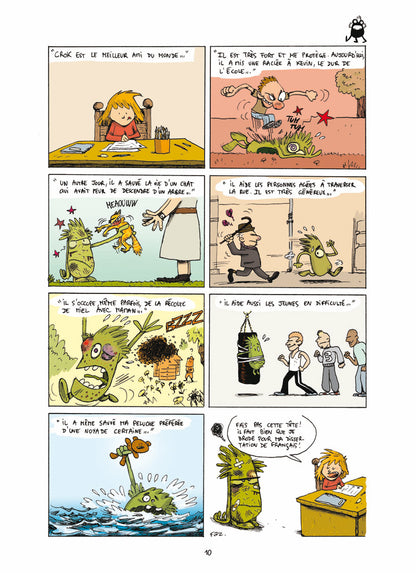 Lili et Crok le monstre - Tome 1 Même pas peur